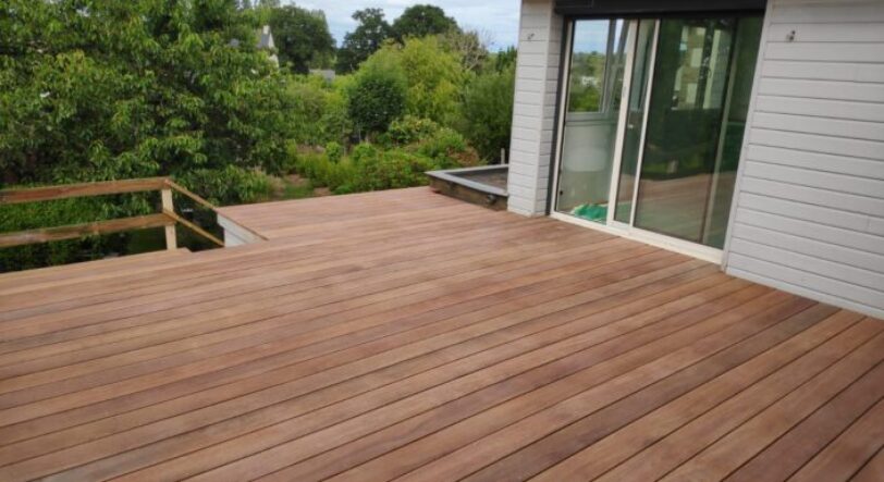 Terrasse en bois cumaru